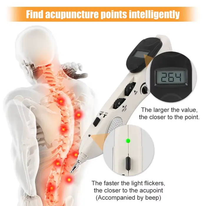 Stylo d'acupuncture électronique