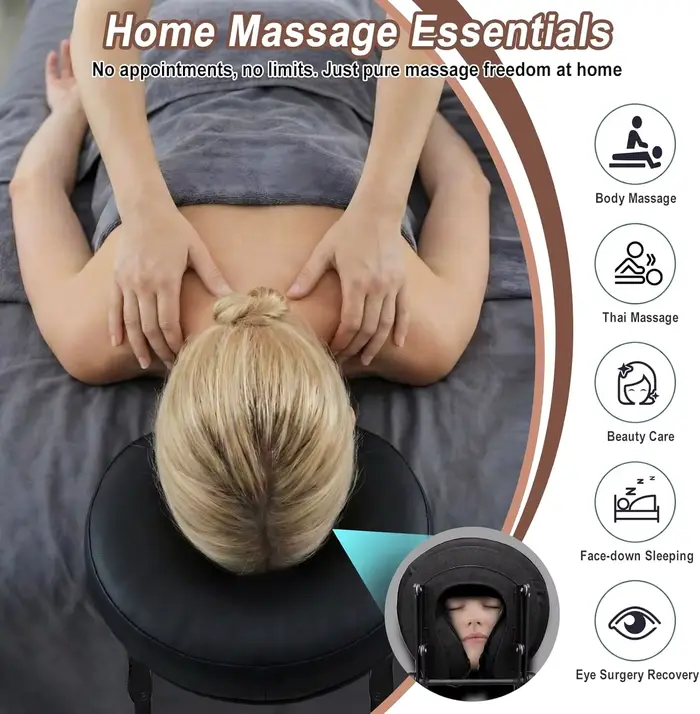 Appui-tête de massage pour lit