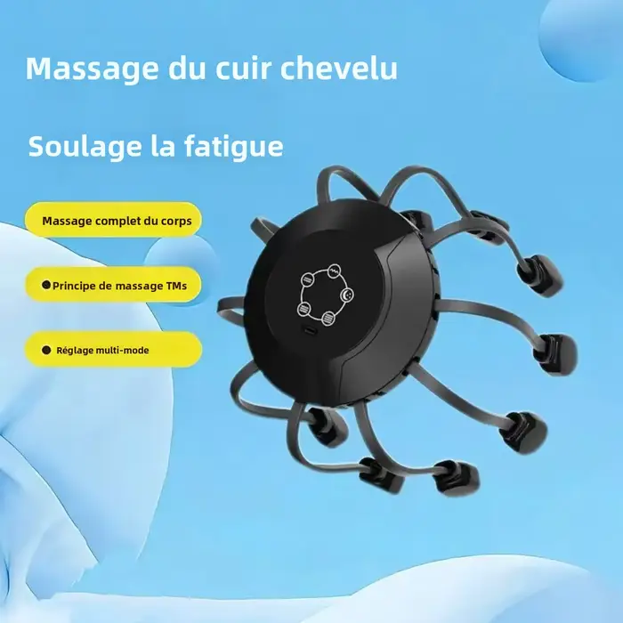 Appareil de massage intelligent pour la tête