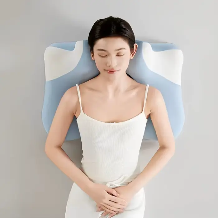 Oreiller de sommeil ergonomique en mousse à mémoire de forme
