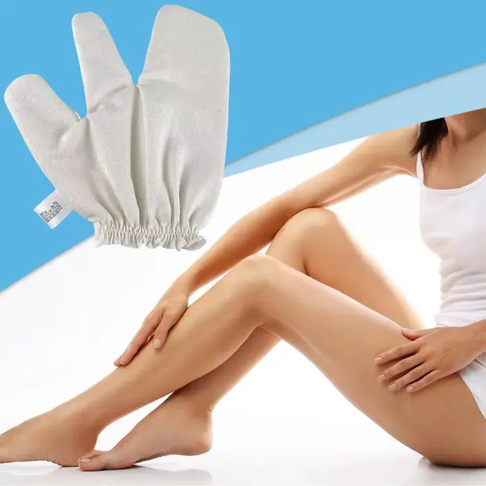 Garshana – gants de Massage en soie brute