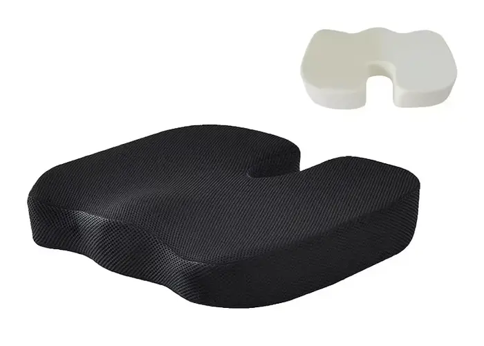 Coussin de siège coussins de chaise de bureau Coccyx mousse à mémoire de forme orthopédique U siège 