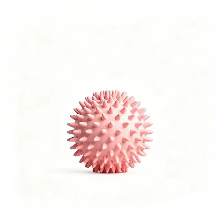 Balle de massage à picots pour la relaxation musculaire profonde, le point de déclenchement, le yoga