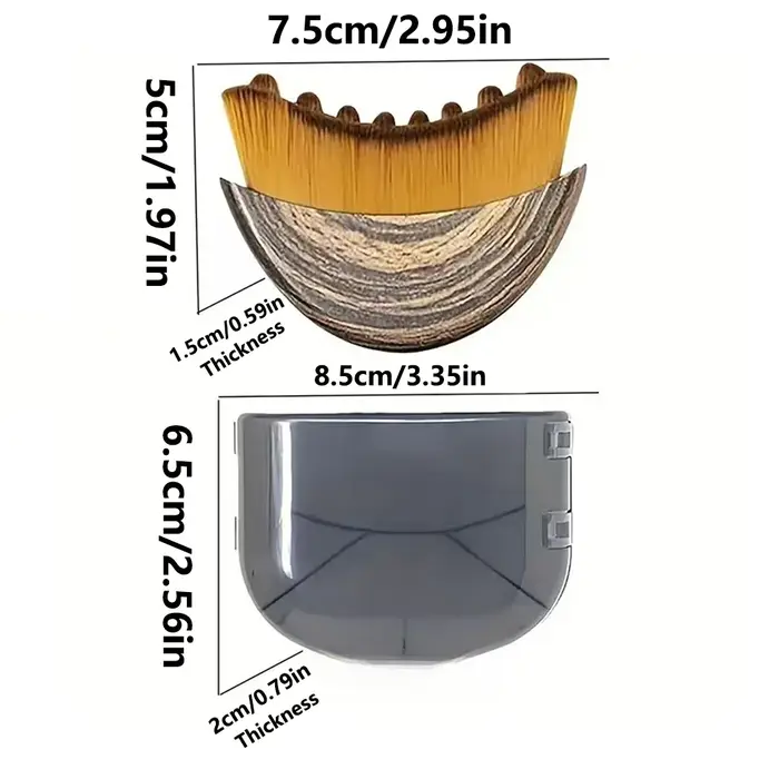 Brosse de massage lymphatique pour le visage et le corps