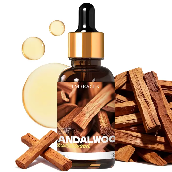 Huile essentielle de bois de santal, huile de Massage, soins du corps, parfum naturel de plantes, hu