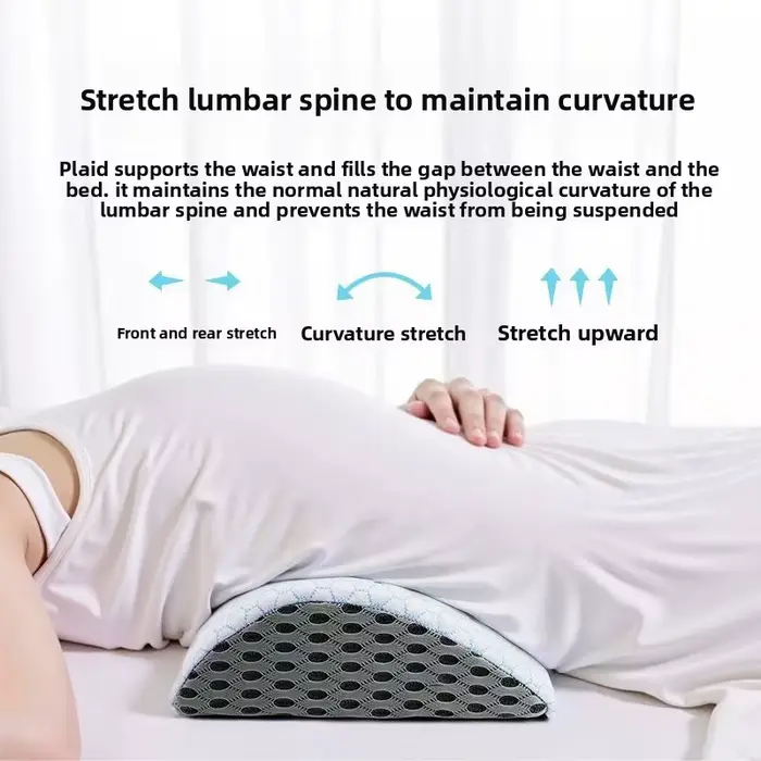 Oreiller lombaire en mousse à mémoire de forme pour dormir
