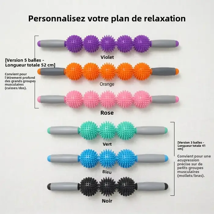Bâton de massage style taïwanais