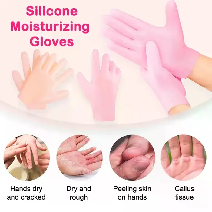 Masque pour les pieds Anti-fissure en Silicone SPA