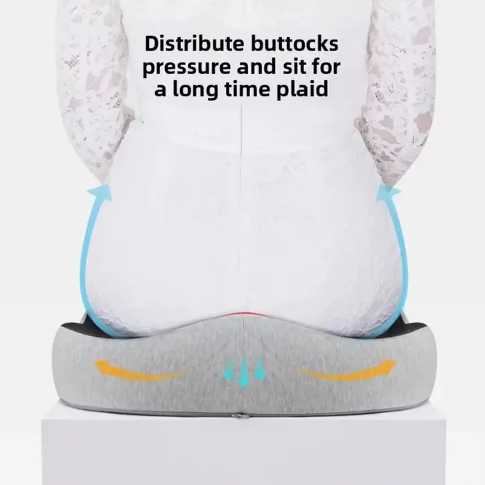 Nouveau Tailbone sciatique soulagement des maux de dos confort chaise de bureau coussin de siège de voiture
