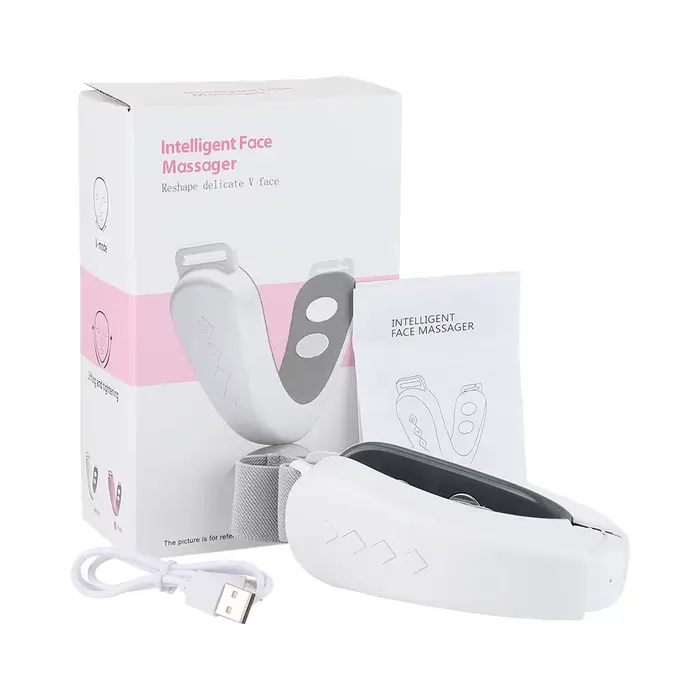 Dispositif électrique de Lifting du visage, Micro-courant, dissolvant de Double menton, masseur Faci
