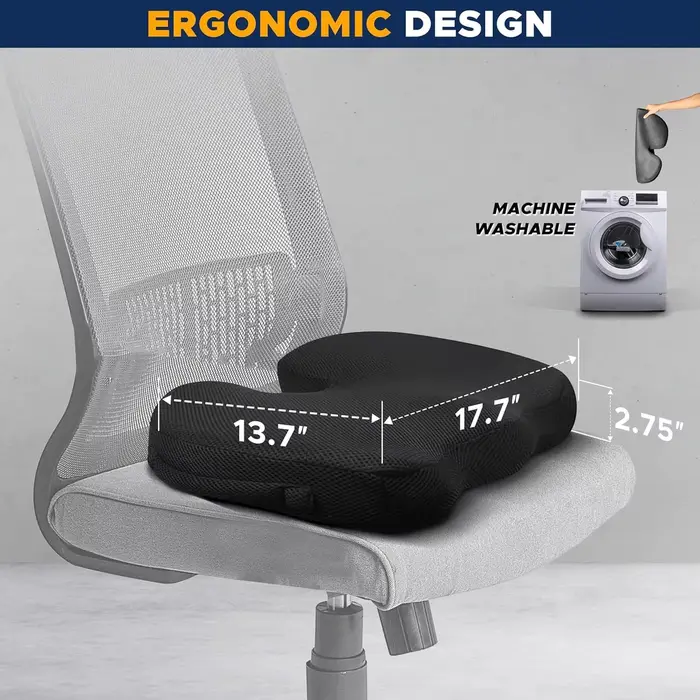 Coussin à mémoire de forme orthopédique en Gel