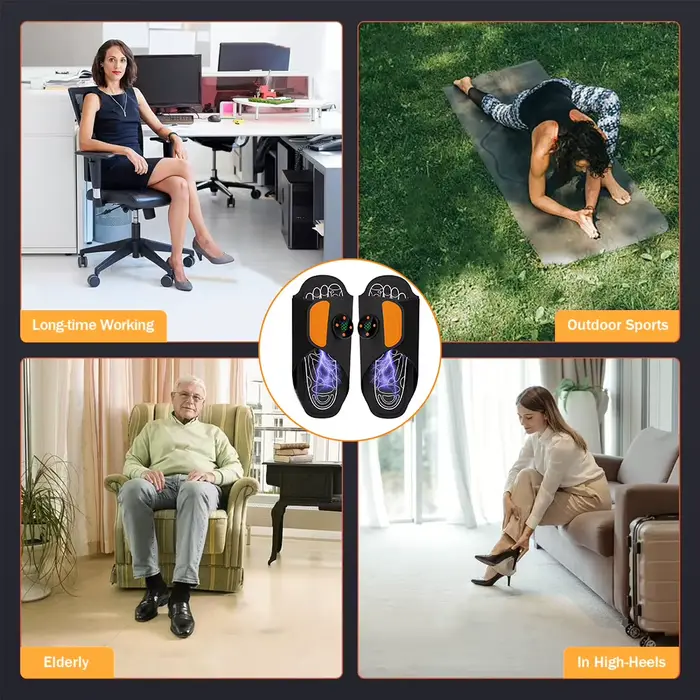 Tapis de massage EMS pour les pieds