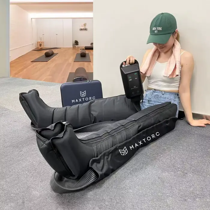 Bottes de récupération pour massage des jambes, bottes de récupération à compression pneumatique, bo