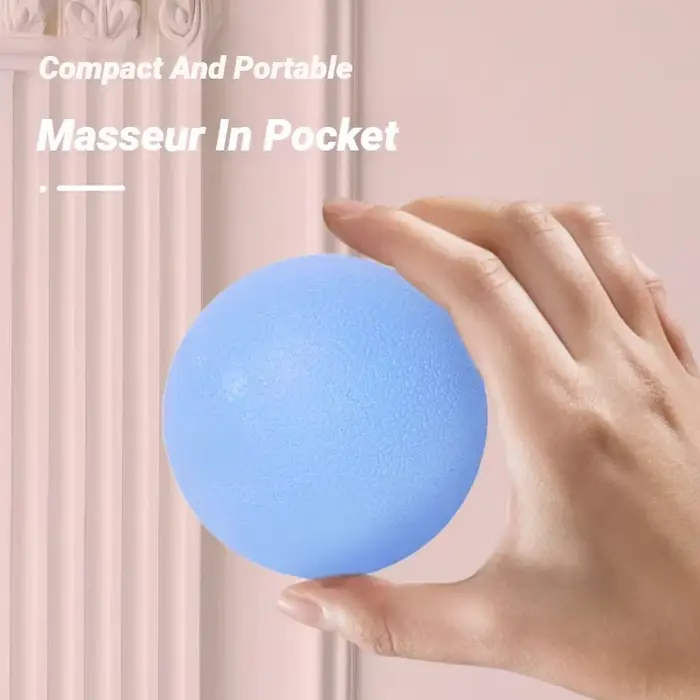 Balle de massage TPE 6CM pour relaxation musculaire profonde