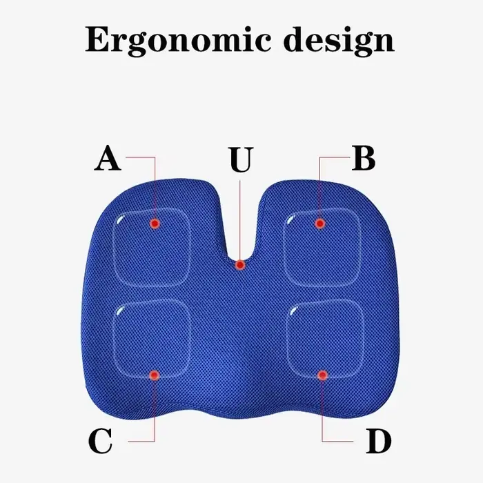 Coussin de Massage en mousse à mémoire de forme pour siège en U