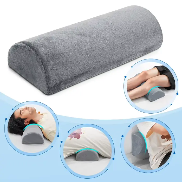 Coussin de soutien demi-lune pour les genoux