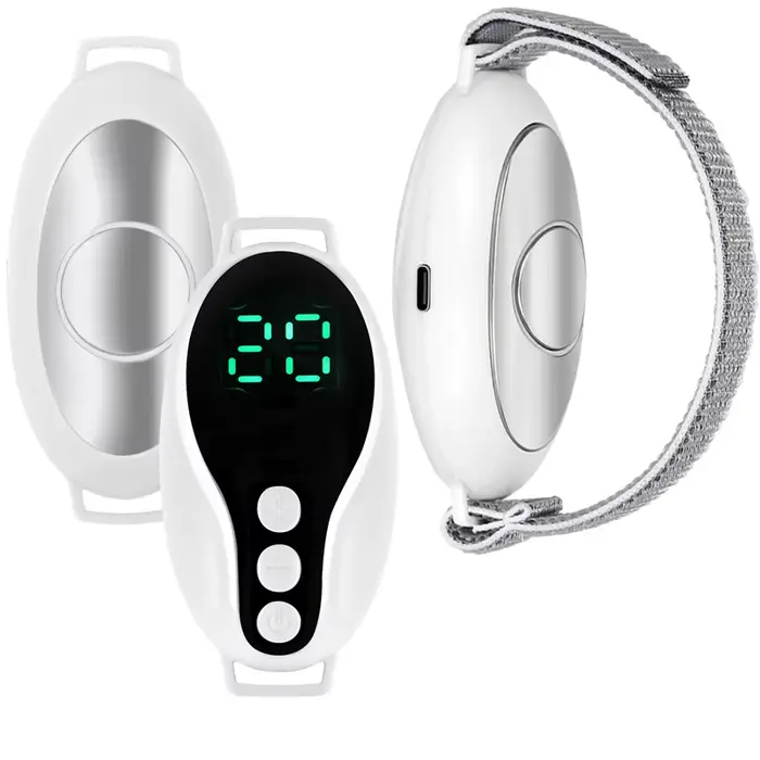 Nouveau 1 ensemble portable 20 niveaux EMS aide au sommeil traitement de Relaxation microcourant impulsion dispositif d'hypnose adapté à l'insomnie et à l'anxiété