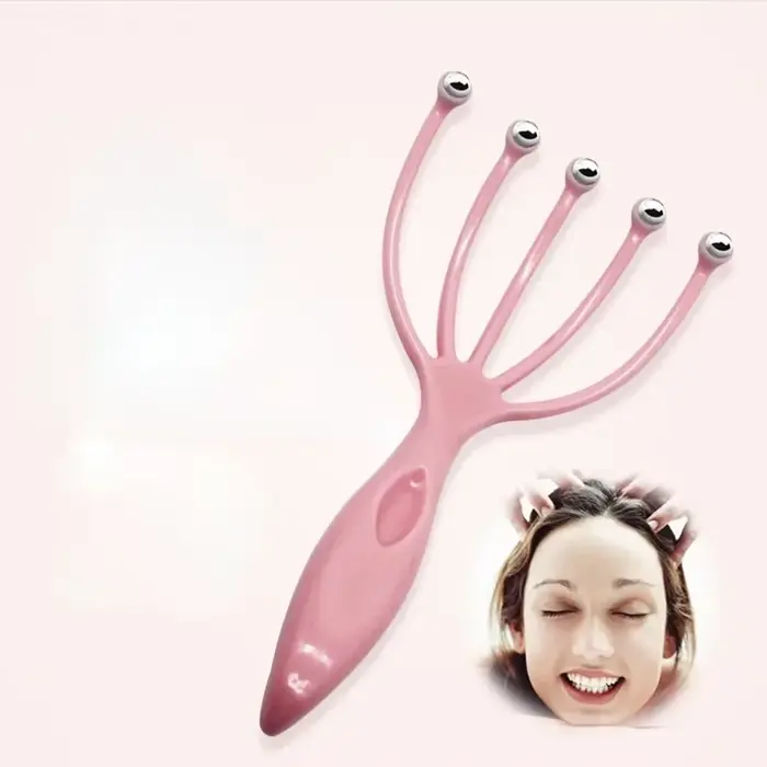 Instrument de massage de tête pour le cuir chevelu