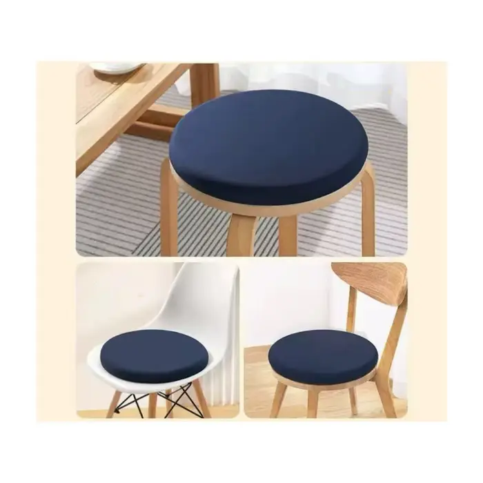 Coussin de siège rond confortable en mousse à mémoire de forme