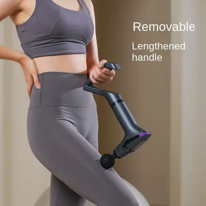 Pistolet de Massage électrique multifonctionnel à longue poignée pour Relaxation musculaire