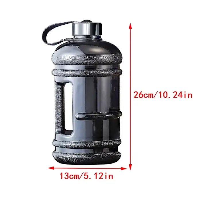 Bouteille de boisson d'entraînement de sport 2L PETG