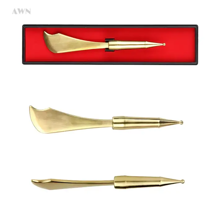 Baguette Gua Sha en cuivre pur