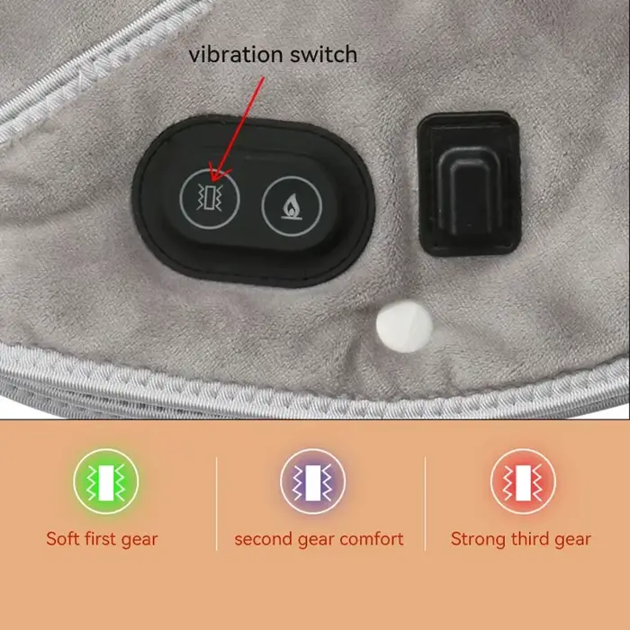 Coussin chauffant électrique pour les épaules et le cou, enveloppe cervicale, masseur à compresse th