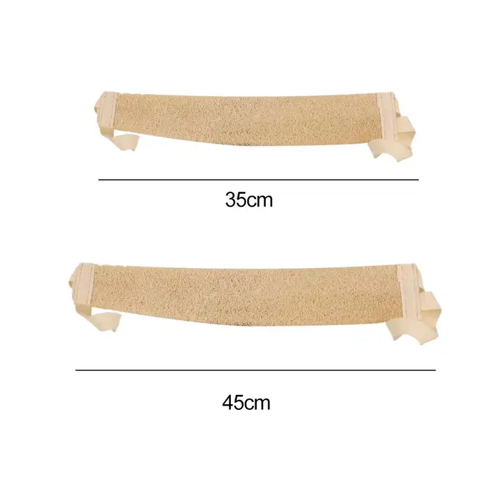 Loofah naturel peau gommage serviette douche Spa Massage brosse de bain épurateur éponge sangle arrière