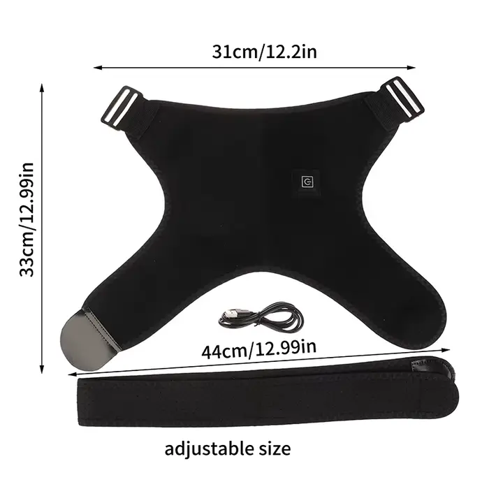 Coussin chauffant réglable pour la thérapie thermique