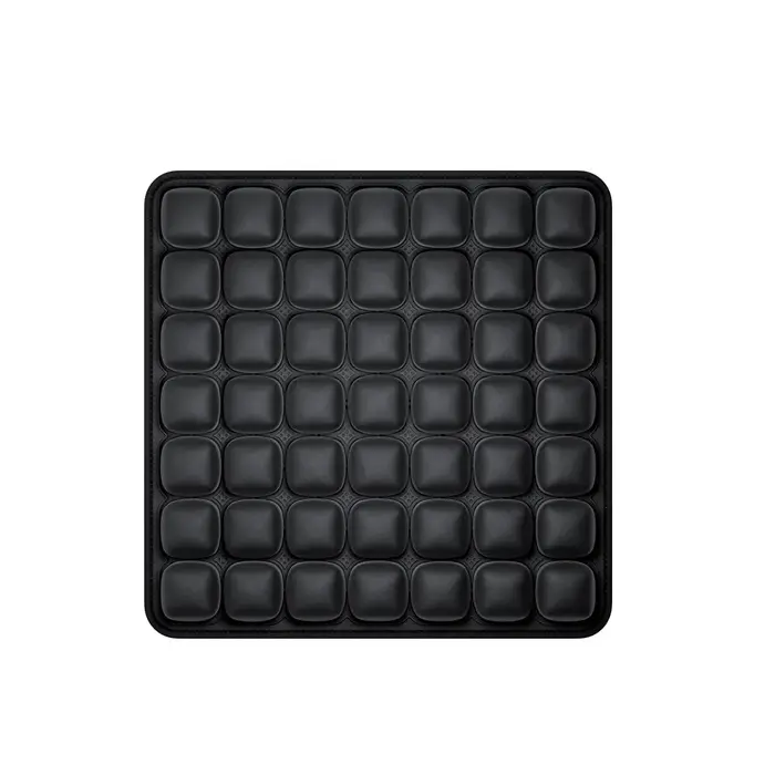 Coussin de siège ergonomique 3D gonflable réglable anti-pression pour chaise de bureau ou de voiture