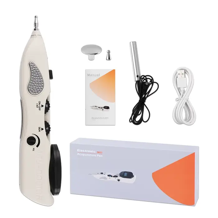 Stylo d'acupuncture électronique, détecteur de points TENS avec affichage numérique, thérapie au Las