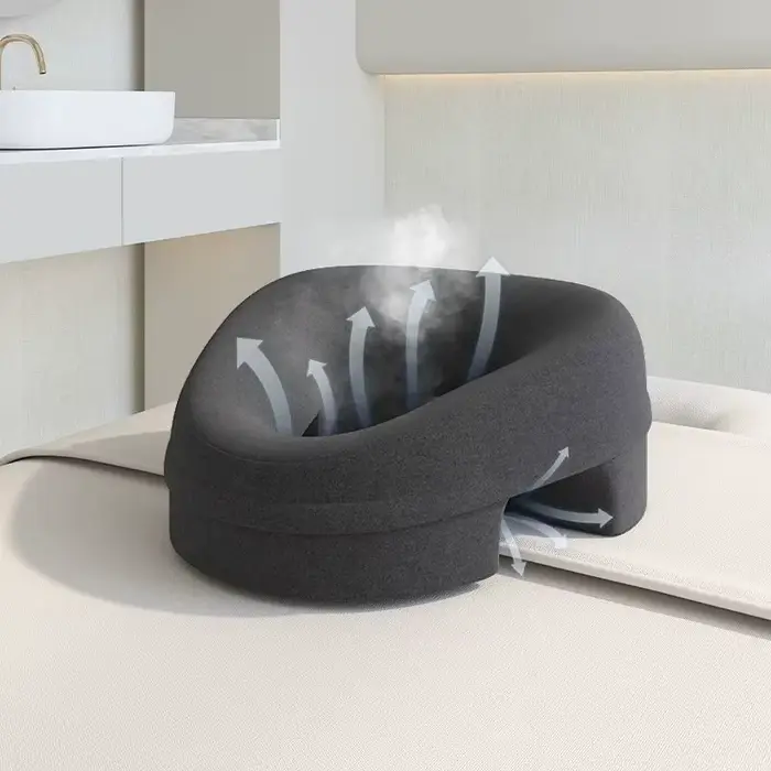 Oreiller de massage SPA pour le visage et la poitrine