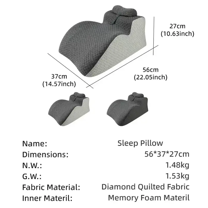 Oreiller Confortable pour un Sommeil Profond et Apaisant
