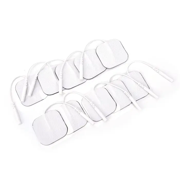 【10 pièces de rechange pour électrodes de masseur, unités TENS, machine de thérapie】