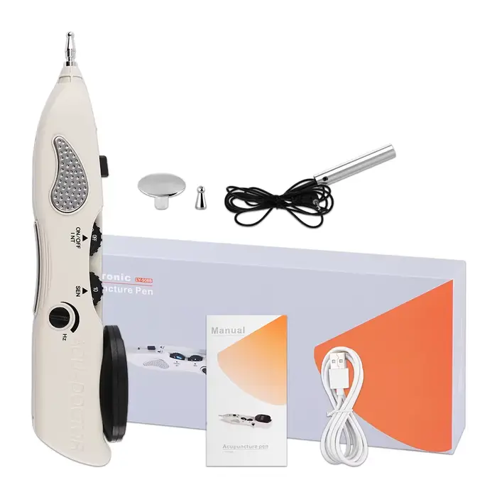Stylo d'acupuncture électronique, détecteur de points Tens, Massage, thérapie de la douleur, stylo é