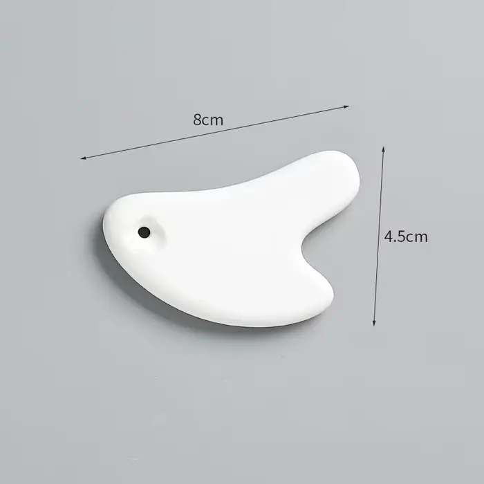 【rrkxa】 Planche de Massage GuaSha en céramique, outils de soins du corps du visage, grattoir, Relaxa