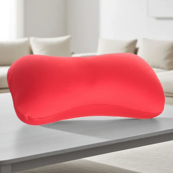 Coussin de soutien en microbilles pour le cou