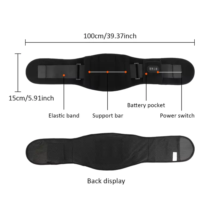 Masseur de vibrations pour le bas du dos