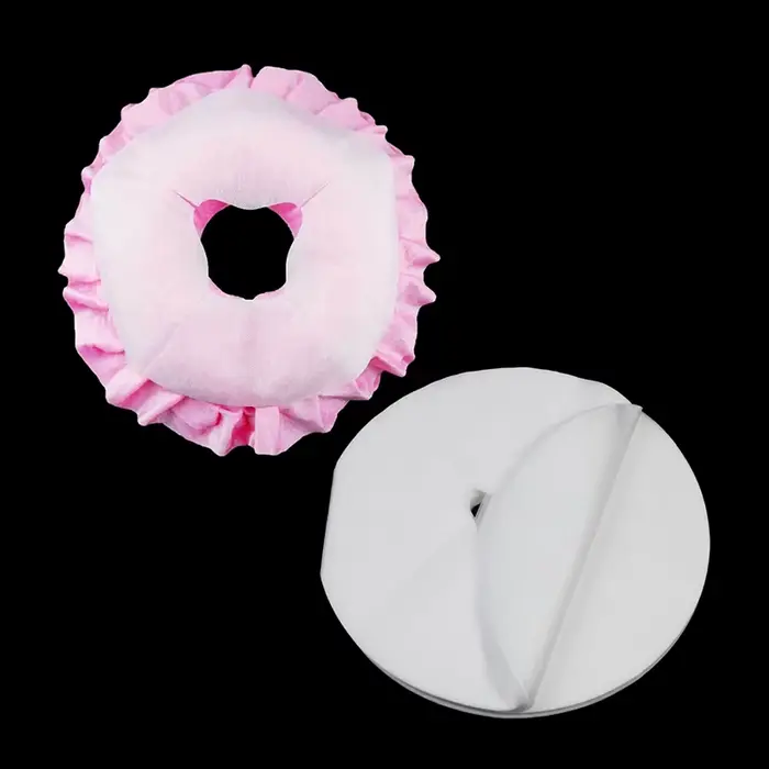 Juste d'oreiller en tissu non tissé pour table de massage