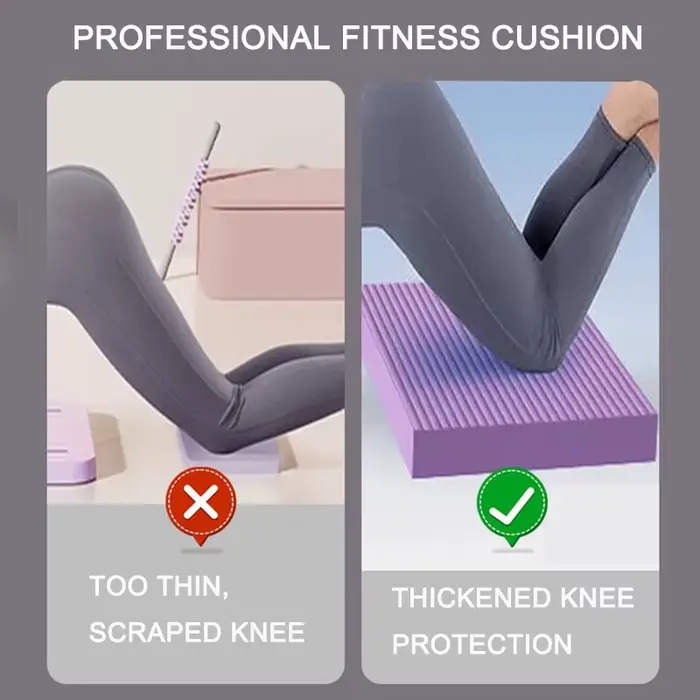 Coussin d'équilibre de Yoga antidérapant, coussin d'équilibre de Fitness, tapis de coussin en mousse pour l'entraînement de stabilité