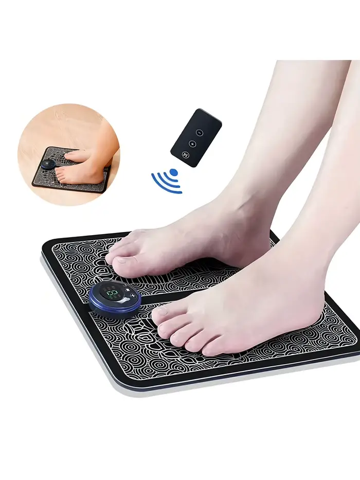 Masseur de pieds Machine de thérapie des pieds EMS coussin de Massage des pieds impulsion dispositif