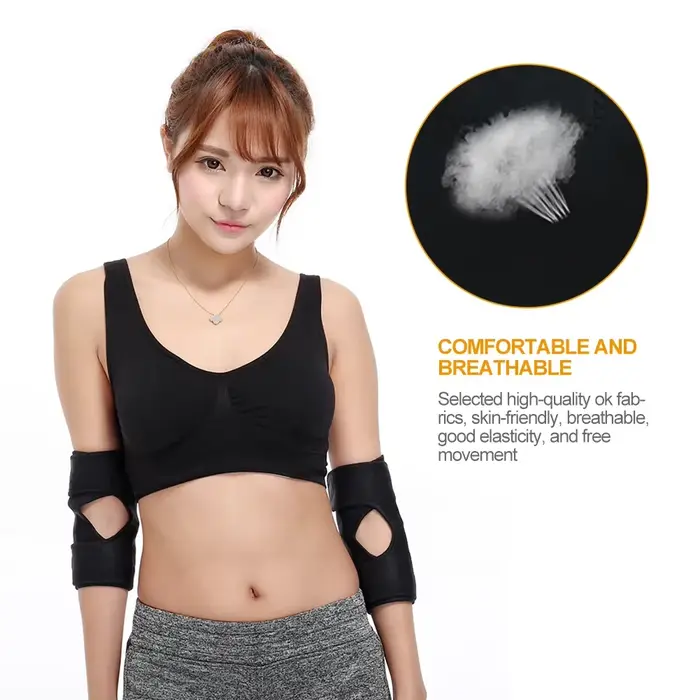1 paire de coudières auto-chauffantes en Tourmaline, ceinture de soutien thérapeutique, masseur de bras, soulagement de l'arthrite, attelle de soutien, Massage, soins de santé