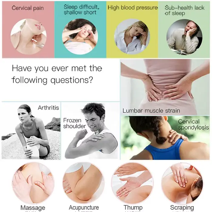 Appareil de massage musculaire pour le dos