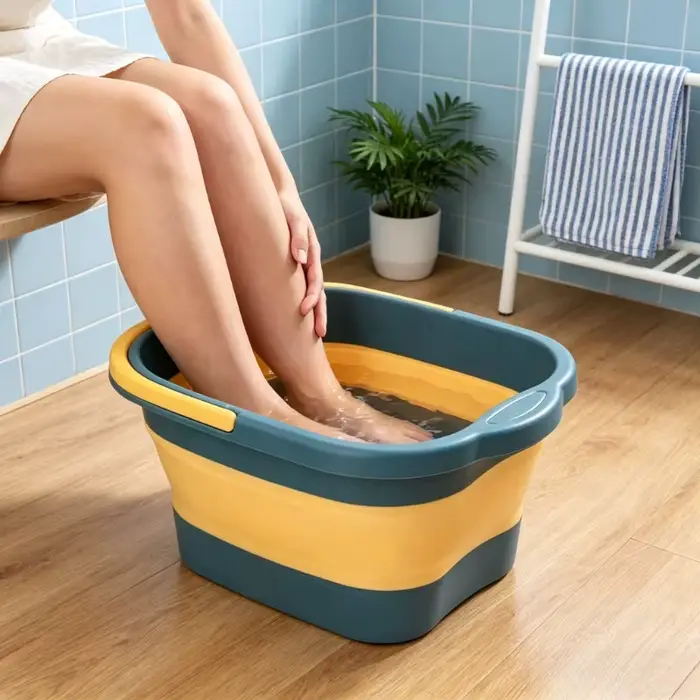 Baignoire de massage pliable pour les pieds