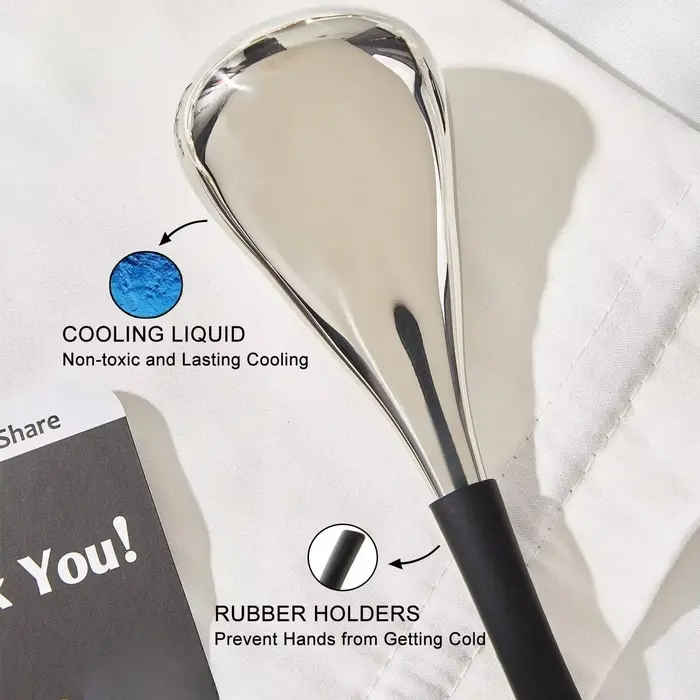 Globes de glace outil de soin de la peau du visage