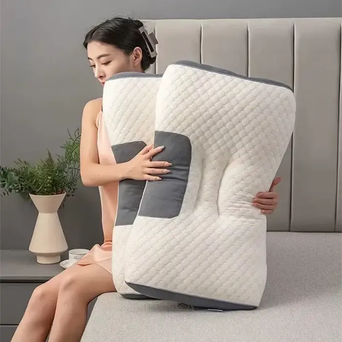 Oreiller cervical pour aider à dormir et protéger le cou