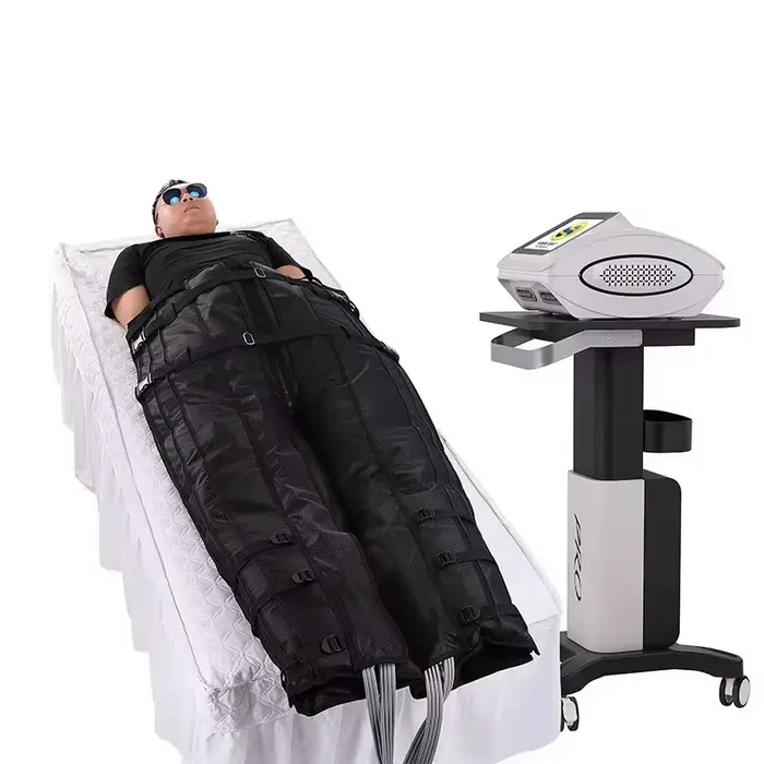 Appareil de drainage lymphatique portable 2025, pressothérapie par massage à air, machine amincissan