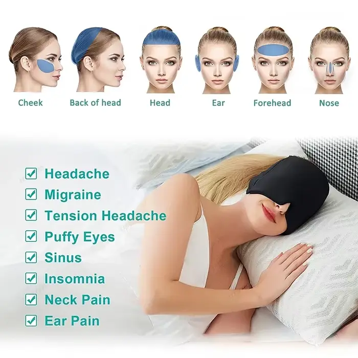 Bonnet de massage pour les yeux
