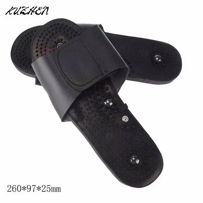 Pantoufles à électrodes de Massage