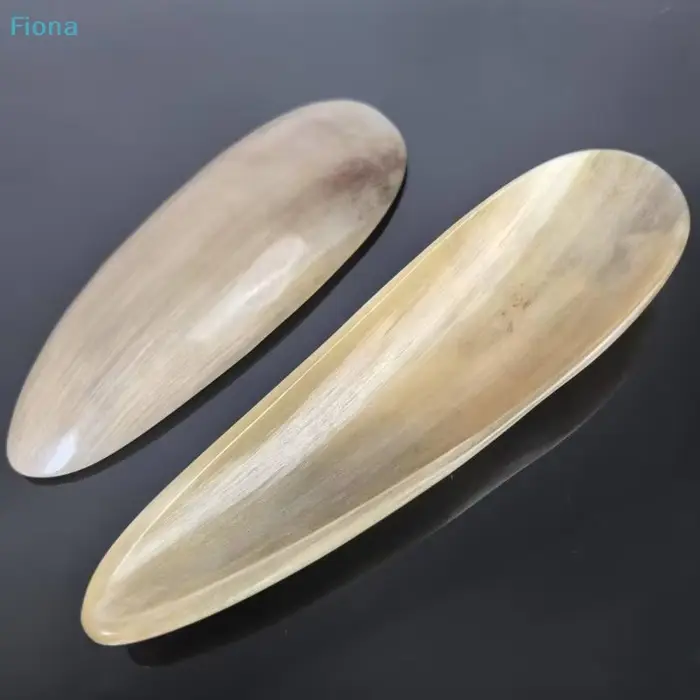 ✔ Outil de massage Gua Sha en corne de buffle naturelle